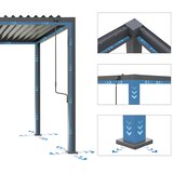 Gardenson Pergola Origin, Antracit, 3x6m | Shoptok.si