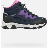 Geox Dark Blue Girls' Magnetar B ABX Sneakers - Girls | Shoptok.si