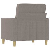  Fotelja smeđesiva 60 cm od tkanine | shoptok.hr