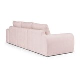 Rodier Svetlo rožnata sedežna garnitura iz tkanine bouclé 287 cm Mirel – | Shoptok.si