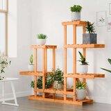 vidaXL Stojalo za rastline 95x25x96 cm trden les jelke | Shoptok.si
