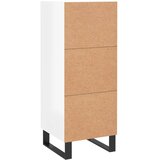  Komoda sjajna bijela 34,5 x 34 x 90 cm od konstruiranog drva | shoptok.hr