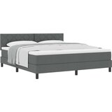  Krevet s opruga kutije Tamno siva 180 x 200 cm tkanina | shoptok.hr