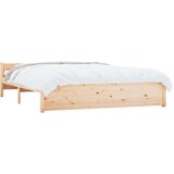  Posteljni okvir trden les 150x200 cm, (20645510) | Shoptok.si