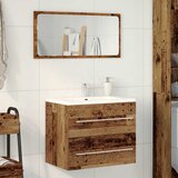 Ormarić za umivaonik u kupaonici, staro drvo, 60x38,5x48 cm, inženjerski drvo | shoptok.hr