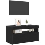 TV ormar 2 pcs Crni hrast 75 x 35 x 40 cm Konstruirano drvo | Eponuda.com