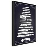  Slika - Kitchen Collection (1 Part) Vertical 60x90 U crnom drvenom okviru | shoptok.hr
