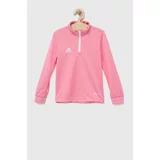 Adidas Otroški pulover ENT22 TR TOPY roza barva