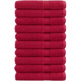 Furnova Premium brisače SOLUND 10 kos rdeča 100x200 cm 600 g/m2, (21916552) | Shoptok.si