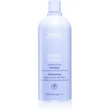 Aveda Blonde Revival™ Purple Toning Shampoo vijoličen toniran šampon za posvetljene lase ali lase s prameni 1000 ml