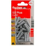 Fischer Univerzalni zidni vložek SX Plus (Ø x Do: 6 x 30 mm, Najlon, 30 kos) Cene