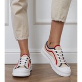 Gemre Beige Women's Platform Sneakers Salis | Shoptok.si