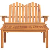  2-dijelna vrtna garnitura Adirondack od masivnog drva bagrema | shoptok.hr