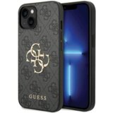 Guess GUHCP15S4GMGGR silikonski ovitek za iphone 15 - črn z zlatim logom cene