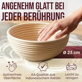 SUPERBAKING okrogla košarica s pripomočki za vzhajanje kruha | Shoptok.si