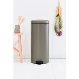 Brabantia kanta za smeće s pedalom newicon 30 l s plastičnim unutarnjim dijelom - platinum | shoptok.hr