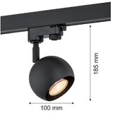  Argon 4379 - Reflektor za šinski sistem MURI 1xGU10/5W/230V crna | Eponuda.com
