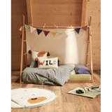 Kave Home Dječji krevet od masivne bukve u obliku kućice s podnicom 90x190 cm u prirodnoj boji Maralis – | shoptok.hr