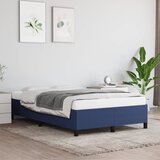  Okvir kreveta bez madraca plavi 120x190 cm od tkanine | shoptok.hr