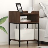 vidaXL Noćni ormar Smeđi hrast 40 x 40 x 61 cm Konstruirano drvo | shoptok.hr