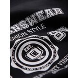 Ombre Men's college print cotton t-shirt - black | Eponuda.ba