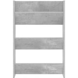  Zidni ormarići za cipele 2 kom boja betona 60x18x90 cm drveni | shoptok.hr