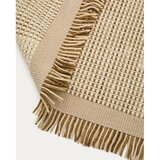 Kave Home Bež obostrani/ručno rađen vunen tepih 160x230 cm Blart – | shoptok.hr