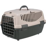 Trixie transporter Capri 1 - XS: D 48 x Š 32 x V 31 cm, tamno siva / bež-ružičasta | shoptok.hr