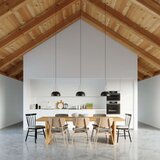  Obesna svetilka CASCO črna/bela, (21347742) | Shoptok.si