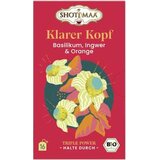 BIO čaj "Klarer Kopf" - bosiljak, đumbir i naranča - 16 vrećica čaja Cijene