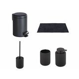 Wenko Crni set pribora za kupaonicu Belluno – | shoptok.hr