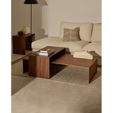 Kave Home Mizica v orehovem dekorju v temni naravni barvi 70x140 cm Litto – | Shoptok.si