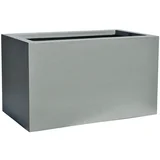 Žardinjera Cubo 70 cm siva