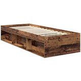  Okvir za krevet Staro drvo 75 x 190 cm Čvrsto borovo drvo | shoptok.hr