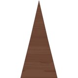  Drveno božićno drvce KOTKA 240 cm Masivna borovina - 240 cm Tamno smeđa završna obrada | shoptok.hr