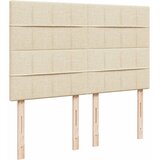  Krevet s oprugama i madracem krem 160x200 cm od tkanine | shoptok.hr