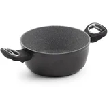 Visoki lonac Black Lava Stone 20l - 20 cm grey