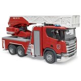 Bruder Vatrogasni kamion Scania Super 560R sa merdevinama, pumpom, zvučnim i svetlosnim efektima | Eponuda.com