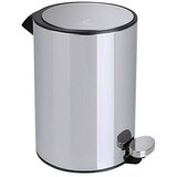 CAMARGUE Kanta za otpad s nožnim mehanizmom (3 l, Krom, Okrugli oblik, Plemeniti čelik) | shoptok.hr