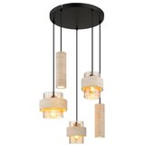 Globo 16090-5H - Luster na sajli DAREN 3xE27/40W/230V + 2xGU10/10W | Eponuda.com