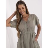 RUE PARIS Dress-217-SK-25663.03-khaki | ePonuda.com