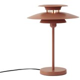 QAZQA Retro namizna svetilka mocha jeklo 45cm - Pauly | Shoptok.si