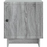 Noćni ormar Siva sonoma 43 x 34,5 x 50 cm Konstruirano drvo | shoptok.hr