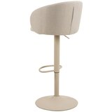 Actona Bež barski stol z nastavljivo višino in nasloni za roke (višina sedeža 86 cm) Eleanor – | Shoptok.si