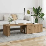 Stol za kavu Artisan hrast 150x50x35 cm izrađeno drvo Slike