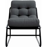  Vrtni namještaj s jastukom 2 pcs Crna 60 5 x 81 x 71 cm | shoptok.hr