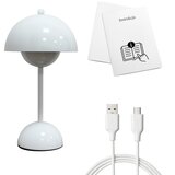  LED punjiva dodirna stona lampa COSTA LED/3W/5V 2400 mAh 3000-6000K bela | Eponuda.com