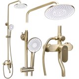 Rea Komplet za prhanje DROP Brush Gold Cene
