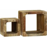 TV Jedinice 2 pcs Smeđa 36 x 30 x 36 cm Čvrsto drvo manga | shoptok.hr