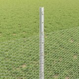  Heksagonalna ograda s stubom 10 x 0,5 m Pocinčani čelik Srebrna | shoptok.hr